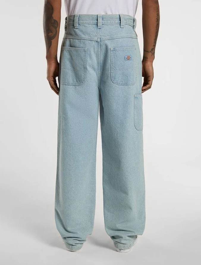 Джинсы мужские Dickies Madison Baggy Fit Denim Vintage Aged Blue